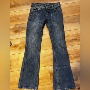 Low rise bootcut American Eagle jeans
